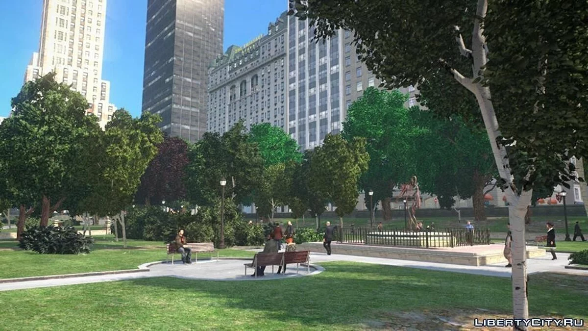 Текстури рослинності від BisonSales / GTA 4