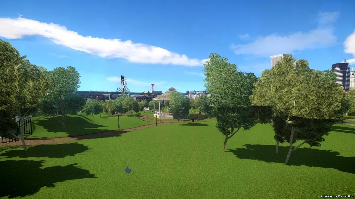 Refonte des textures d'Outlook Park par Benny / GTA 4