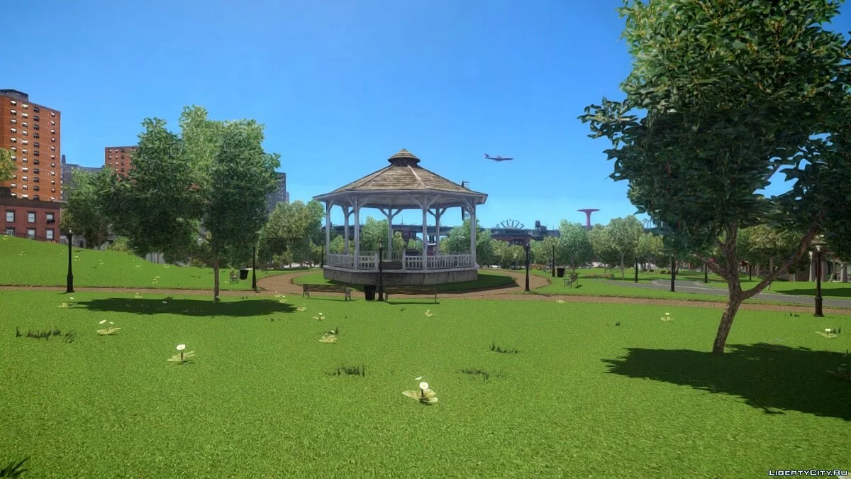 Refonte des textures d'Outlook Park par Benny / GTA 4