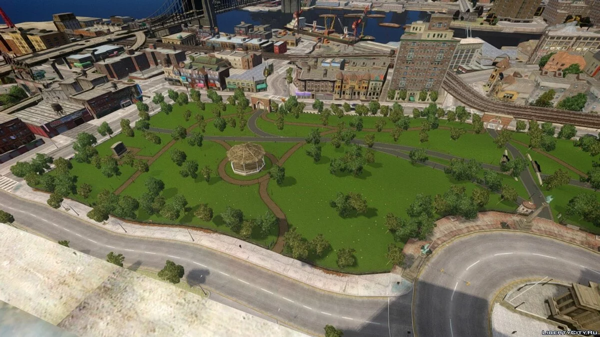 Refonte des textures d'Outlook Park par Benny / GTA 4