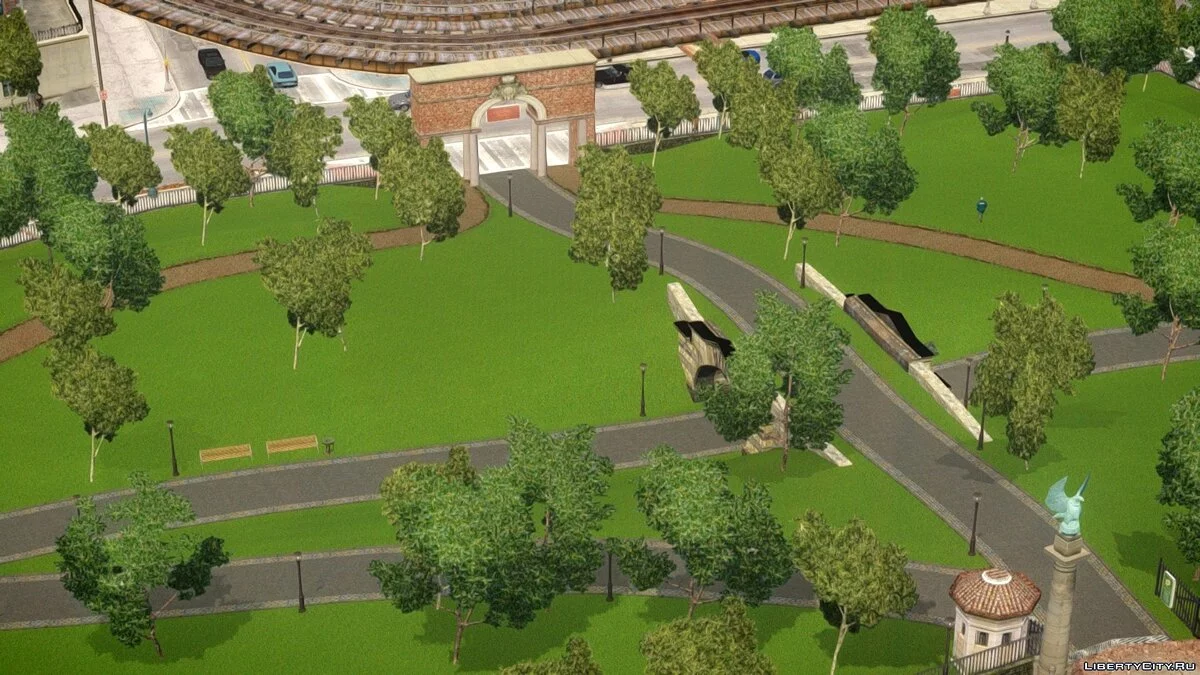 Refonte des textures d'Outlook Park par Benny / GTA 4