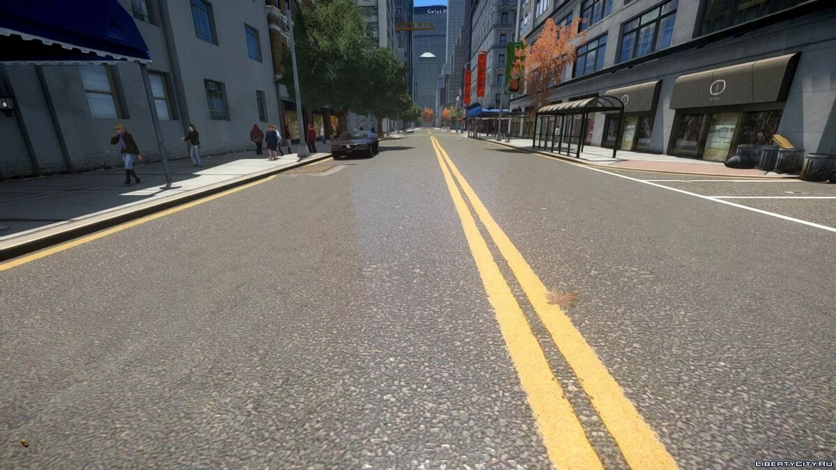 HD Roads for Manhattan v1.1 / GTA 4