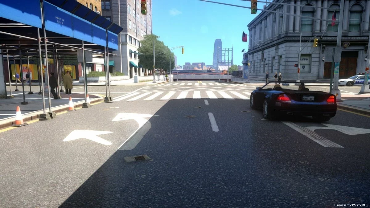 HD Roads for Manhattan v1.1 / GTA 4