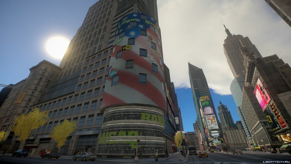 GTA 4 Extra Peds and Traffic in Star Junction Mod 