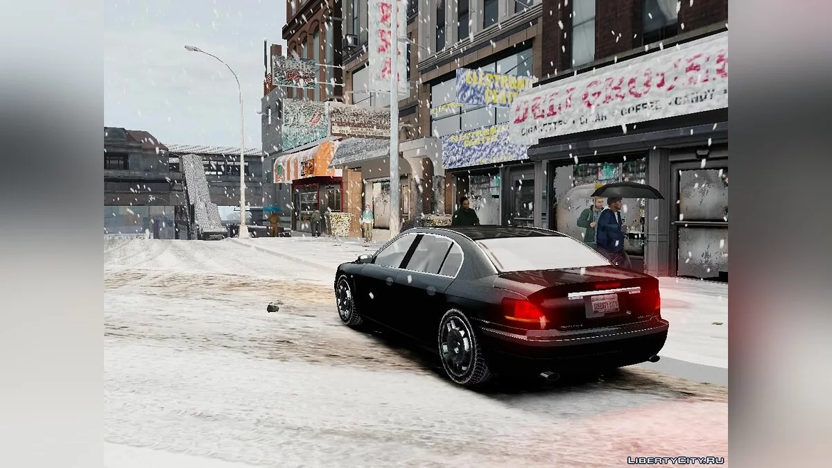Winter Liberty Props - Зимовий мод / GTA 4