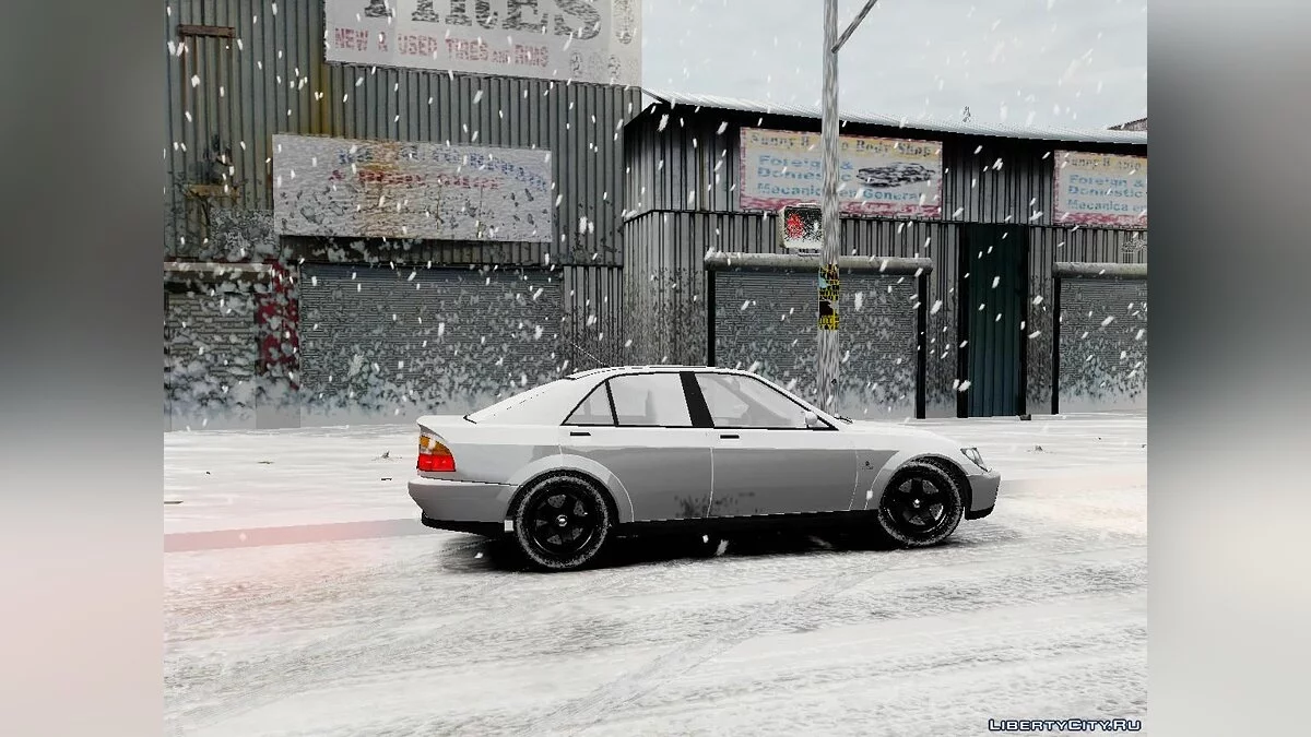 Winter Liberty Props - Зимовий мод / GTA 4