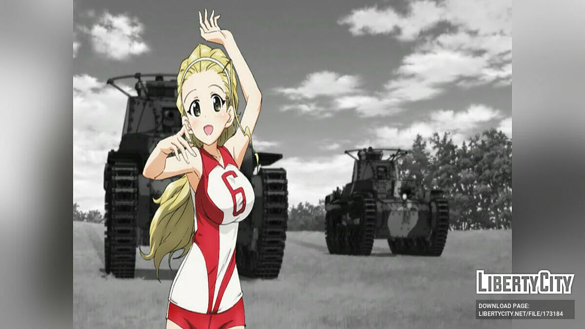 Girls und Panzer Intro et écran de chargement / GTA 4
