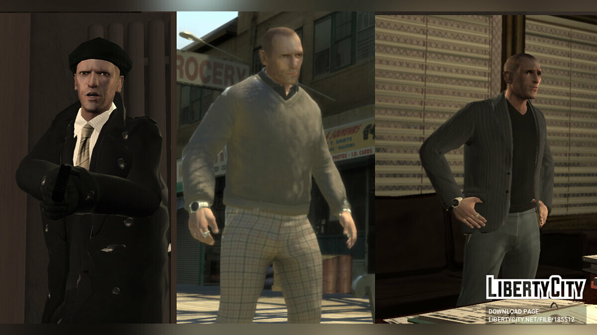 Download Big collection of clothes for GTA 4