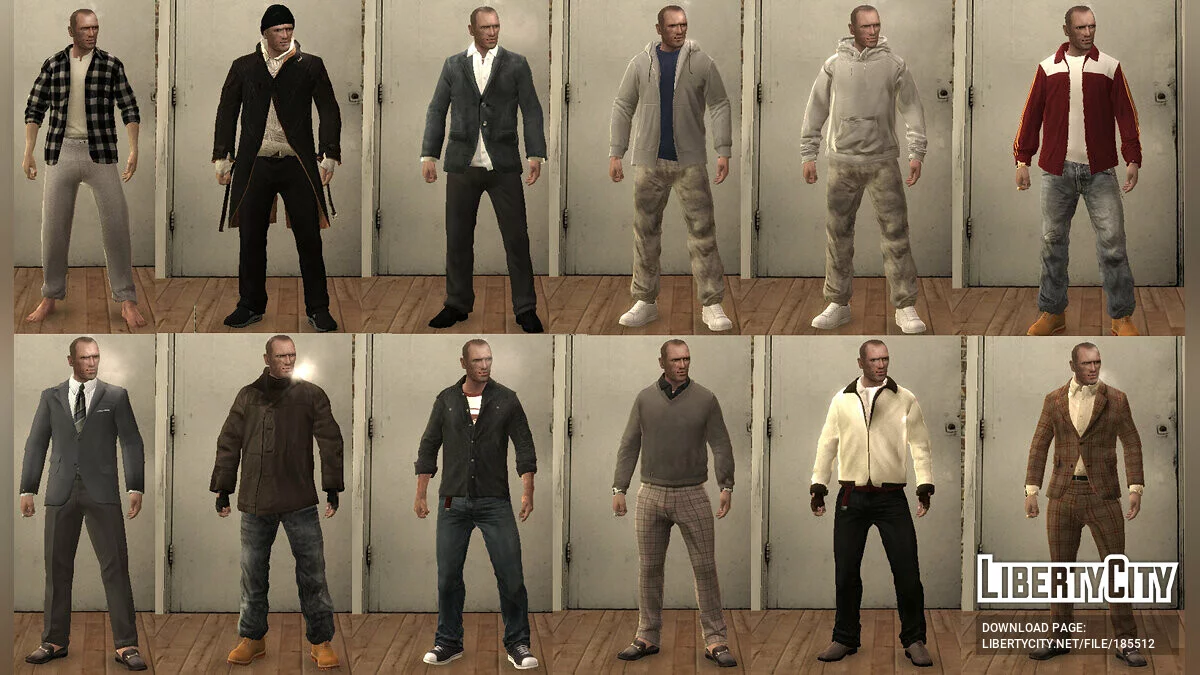 Koleksi Pakaian Besar / GTA 4