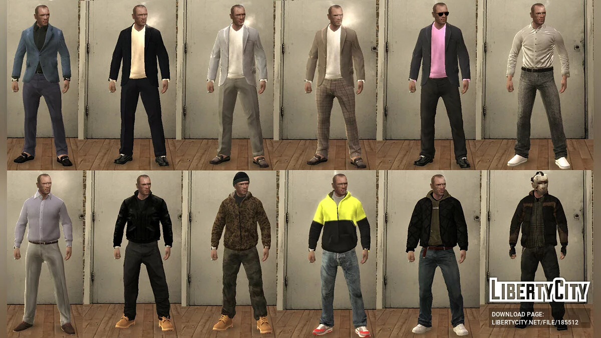 Koleksi Pakaian Besar / GTA 4