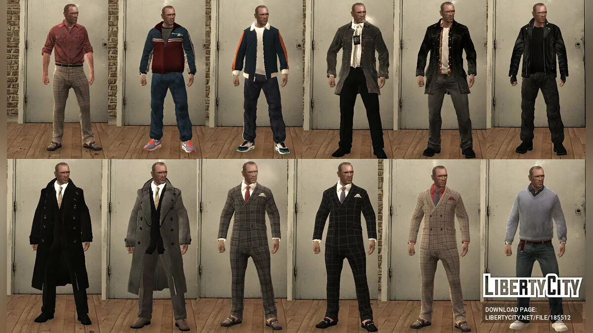 Koleksi Pakaian Besar / GTA 4