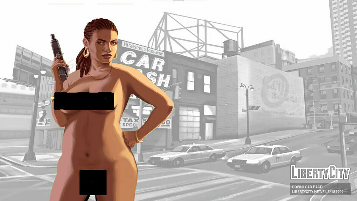 Grand Theft Auto Iv Porn - Download Loading Screen with Nude Girls for GTA 4