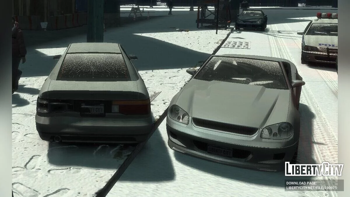 Kaca musim dingin baru untuk mobil / GTA 4