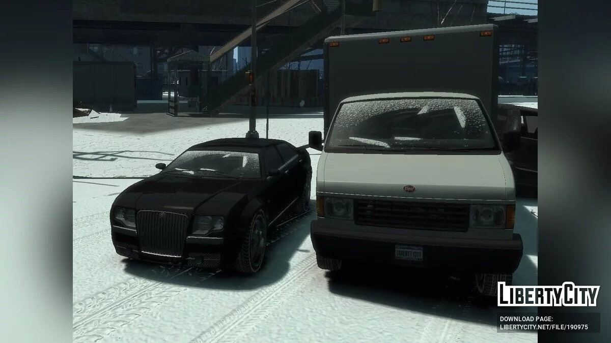Kaca musim dingin baru untuk mobil / GTA 4
