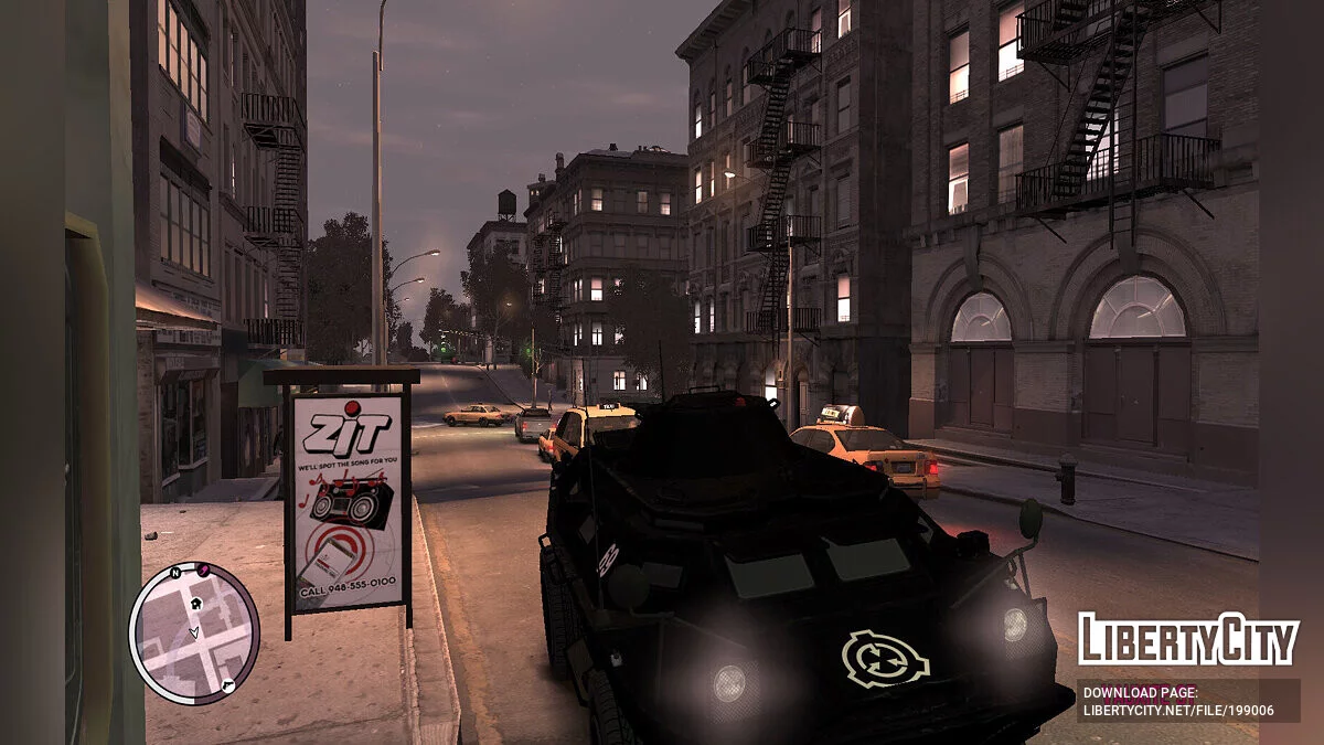SCP Foundation APC / GTA 4