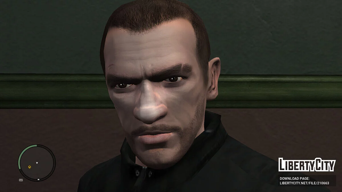 Improved textures for Niko Bellic / GTA 4