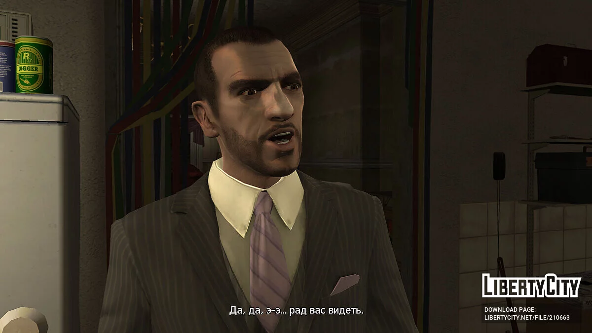 Improved textures for Niko Bellic / GTA 4