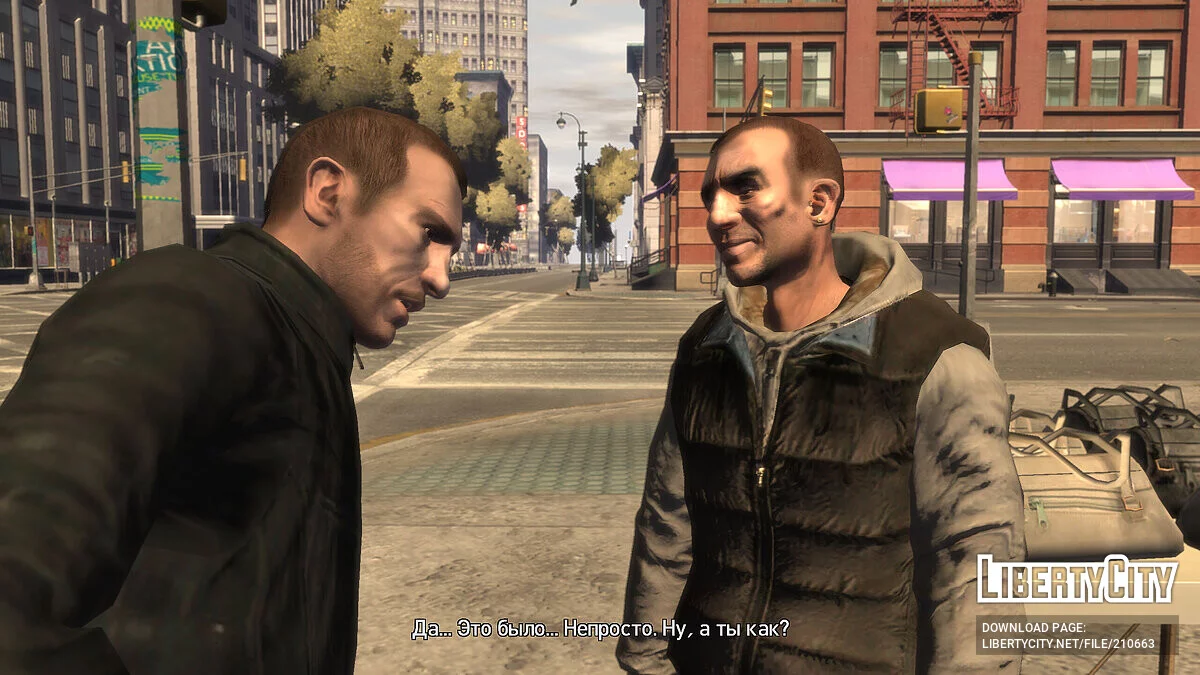 Improved textures for Niko Bellic / GTA 4