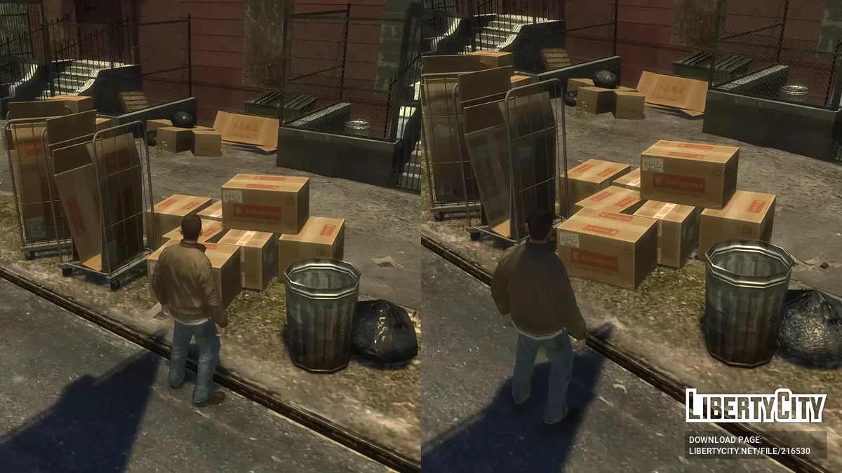 Berbagai Objek dalam Resolusi Lebih Baik / GTA 4