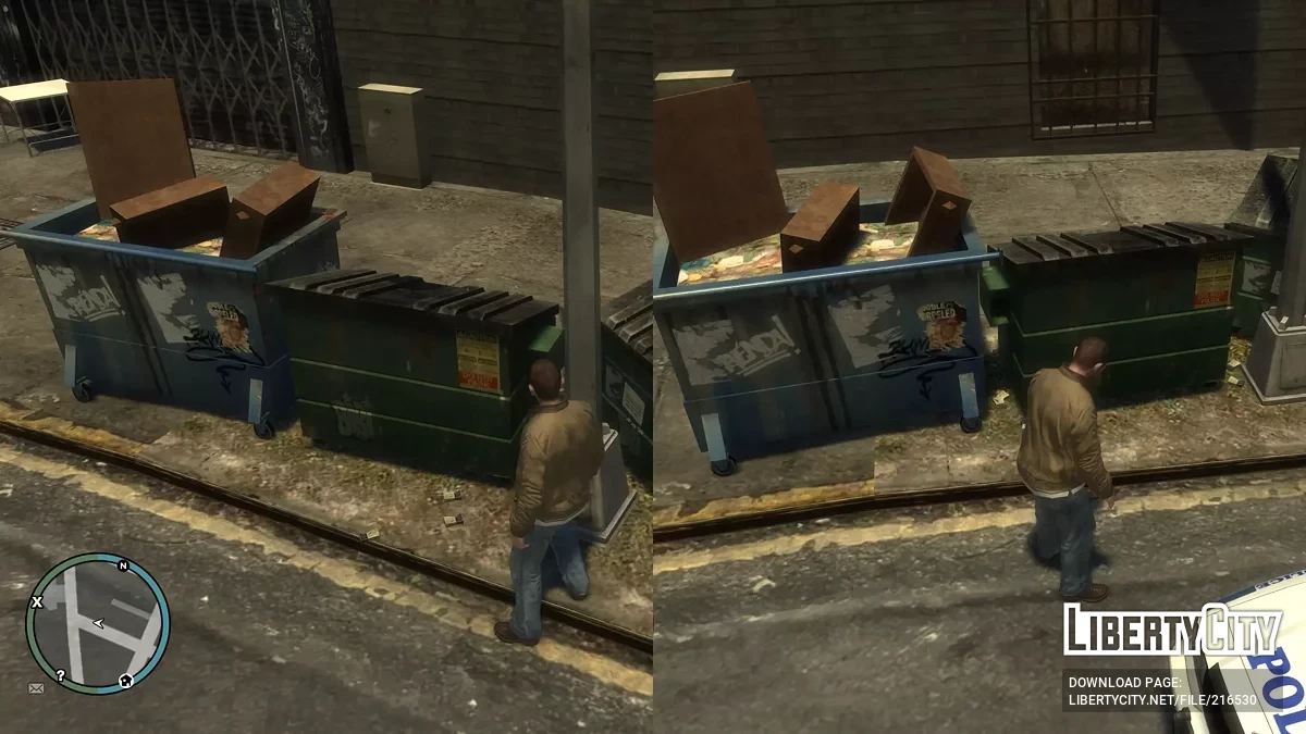 Berbagai Objek dalam Resolusi Lebih Baik / GTA 4