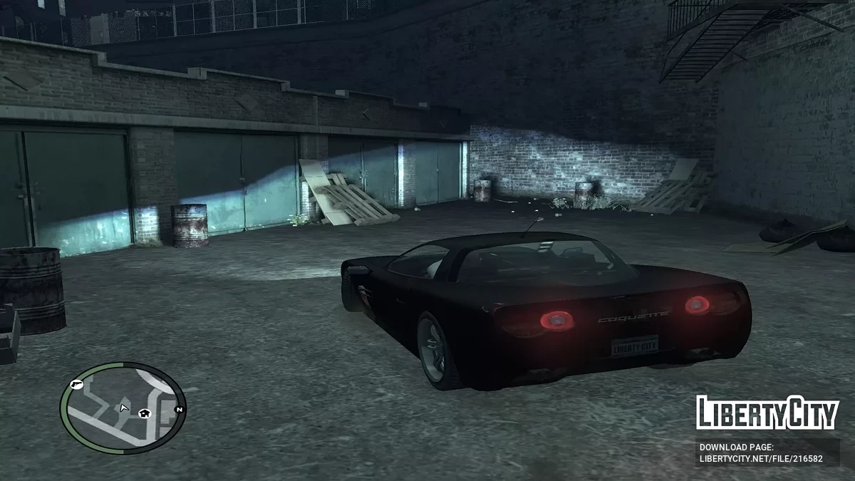 Реалістичний ефект освітлення від машини / GTA 4