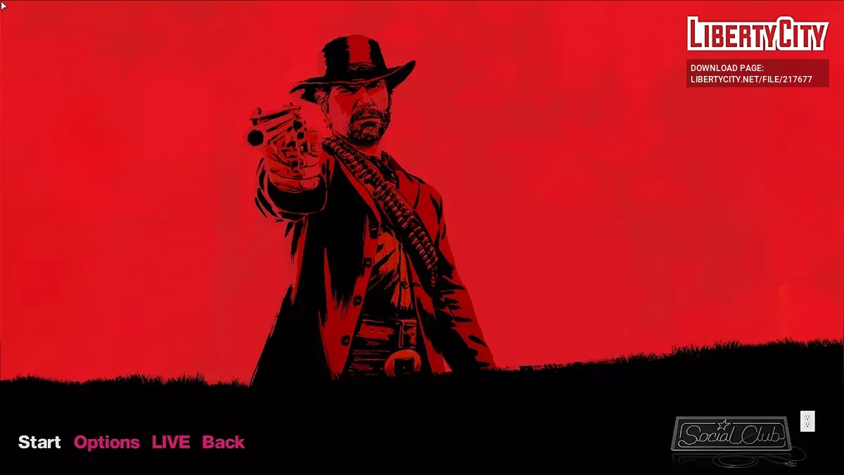 Меню та завантажувальні екрани в стилі Red Dead Redemption / GTA 4