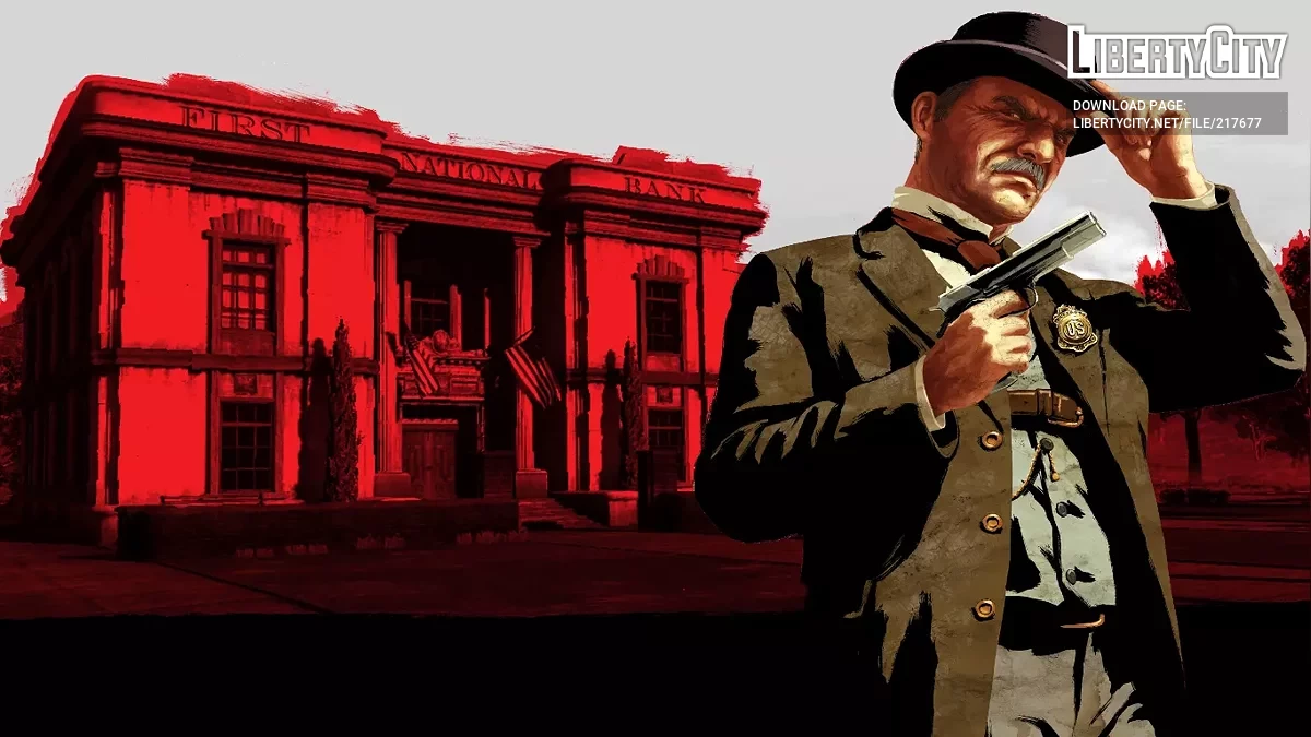 Меню та завантажувальні екрани в стилі Red Dead Redemption / GTA 4