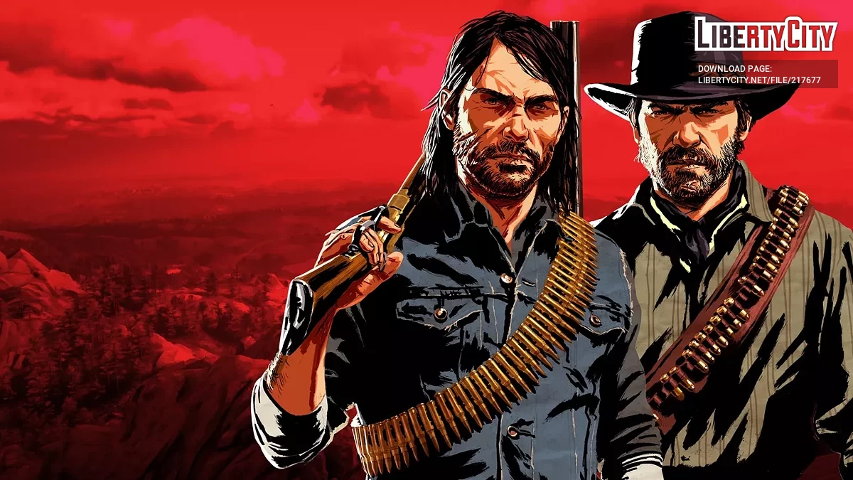Меню та завантажувальні екрани в стилі Red Dead Redemption / GTA 4