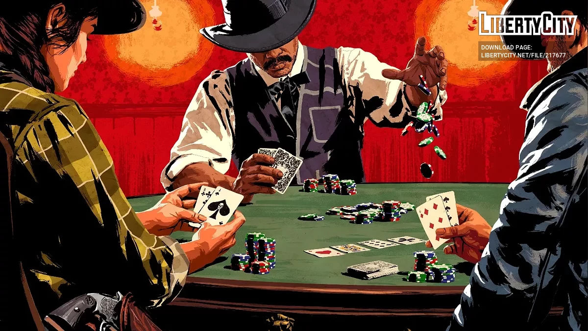 Меню та завантажувальні екрани в стилі Red Dead Redemption / GTA 4