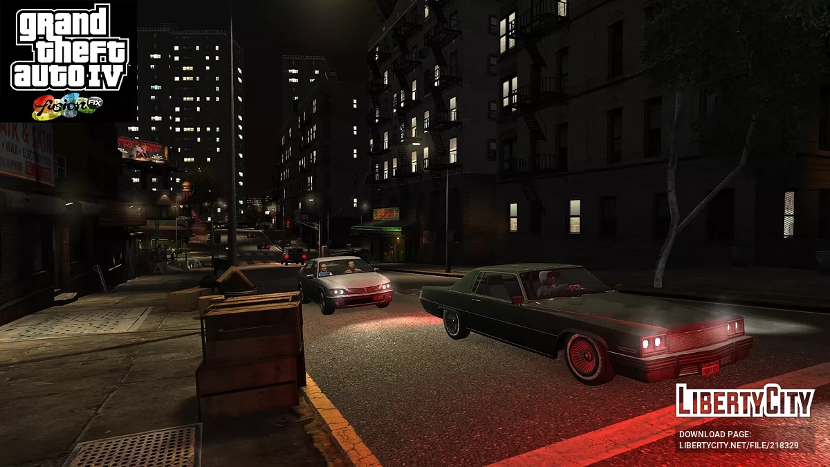 Luzes de rua brancas / GTA 4