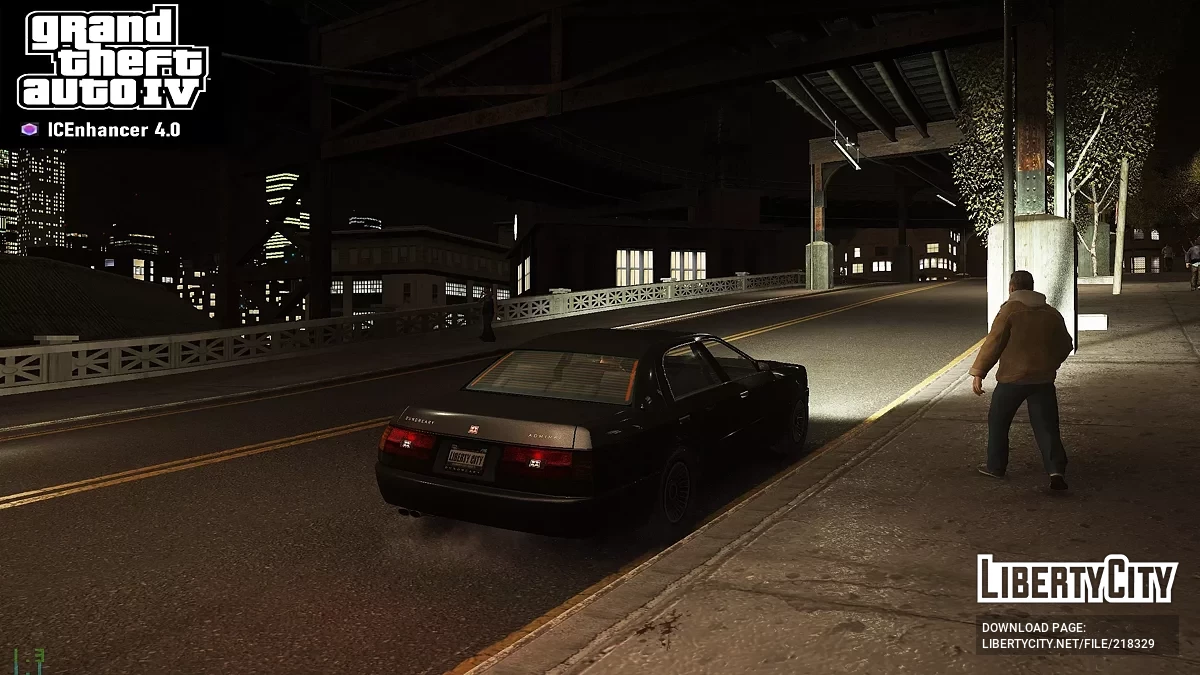 Luzes de rua brancas / GTA 4