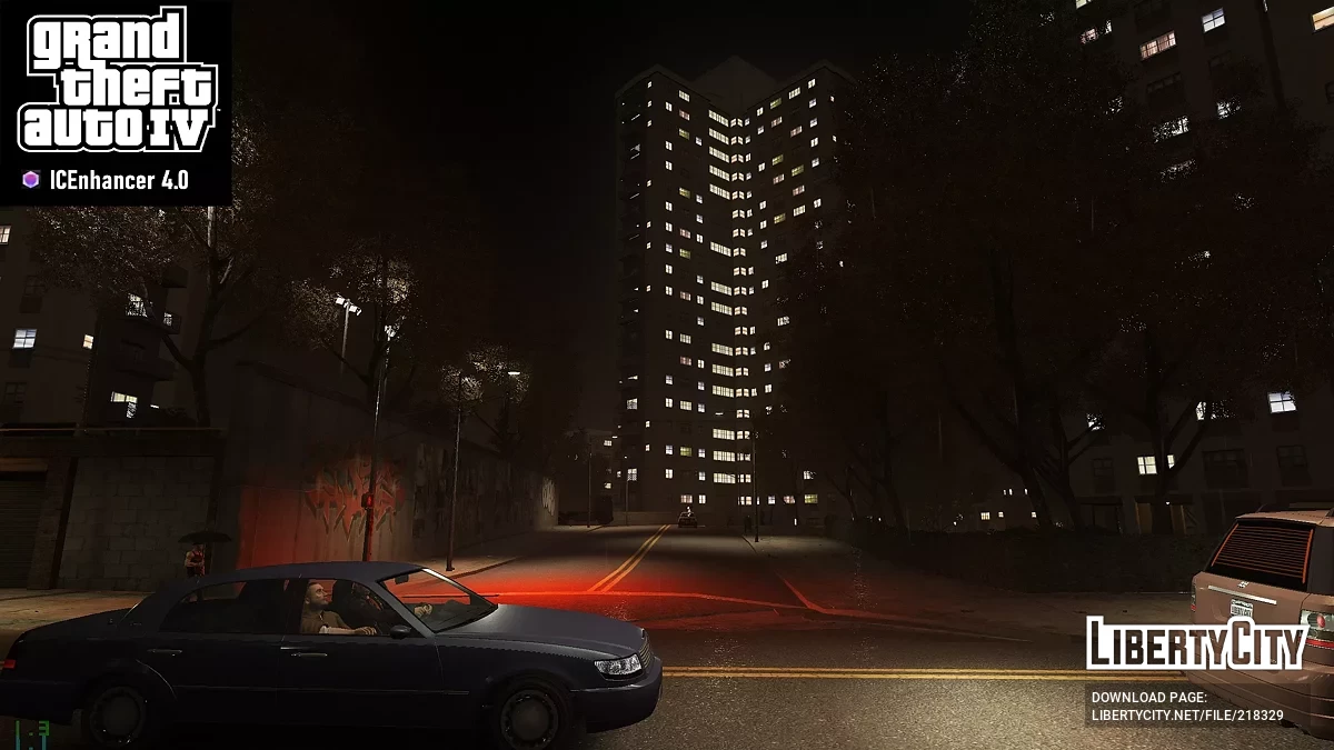 Luzes de rua brancas / GTA 4