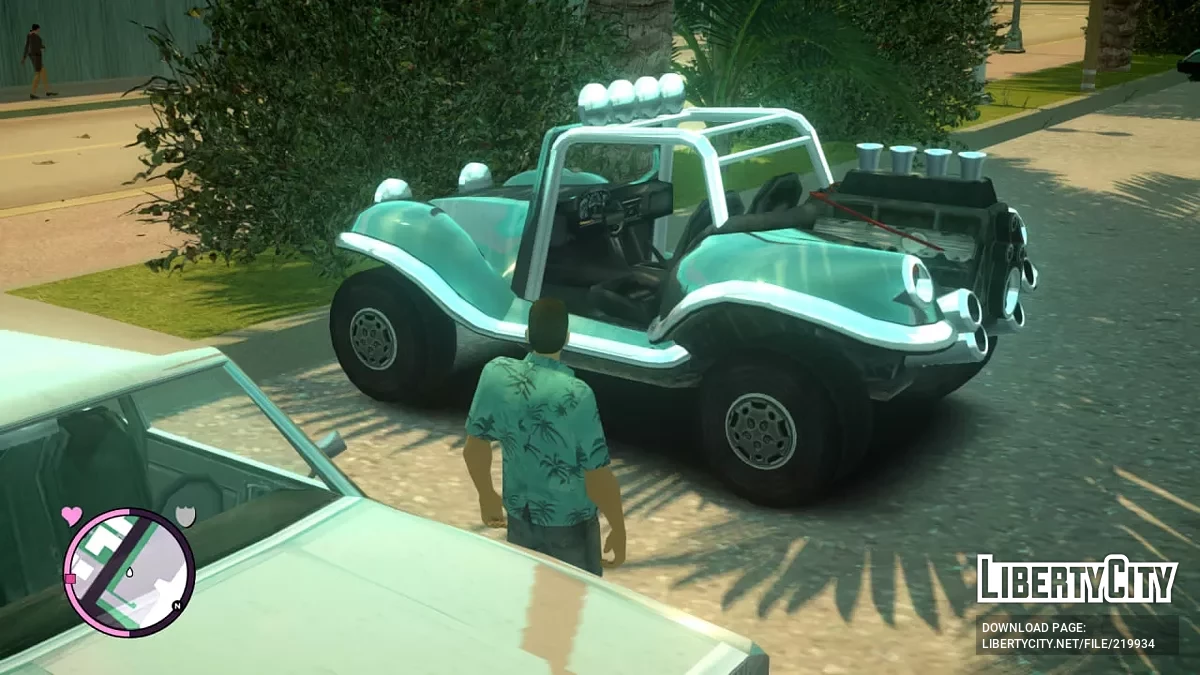 Моє особисте перетекстурування автомобіля для GTA Vice City Nextgen Edition / GTA 4