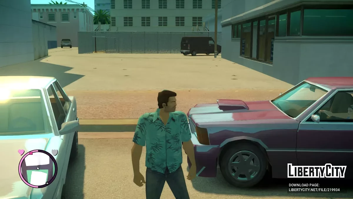 Моє особисте перетекстурування автомобіля для GTA Vice City Nextgen Edition / GTA 4