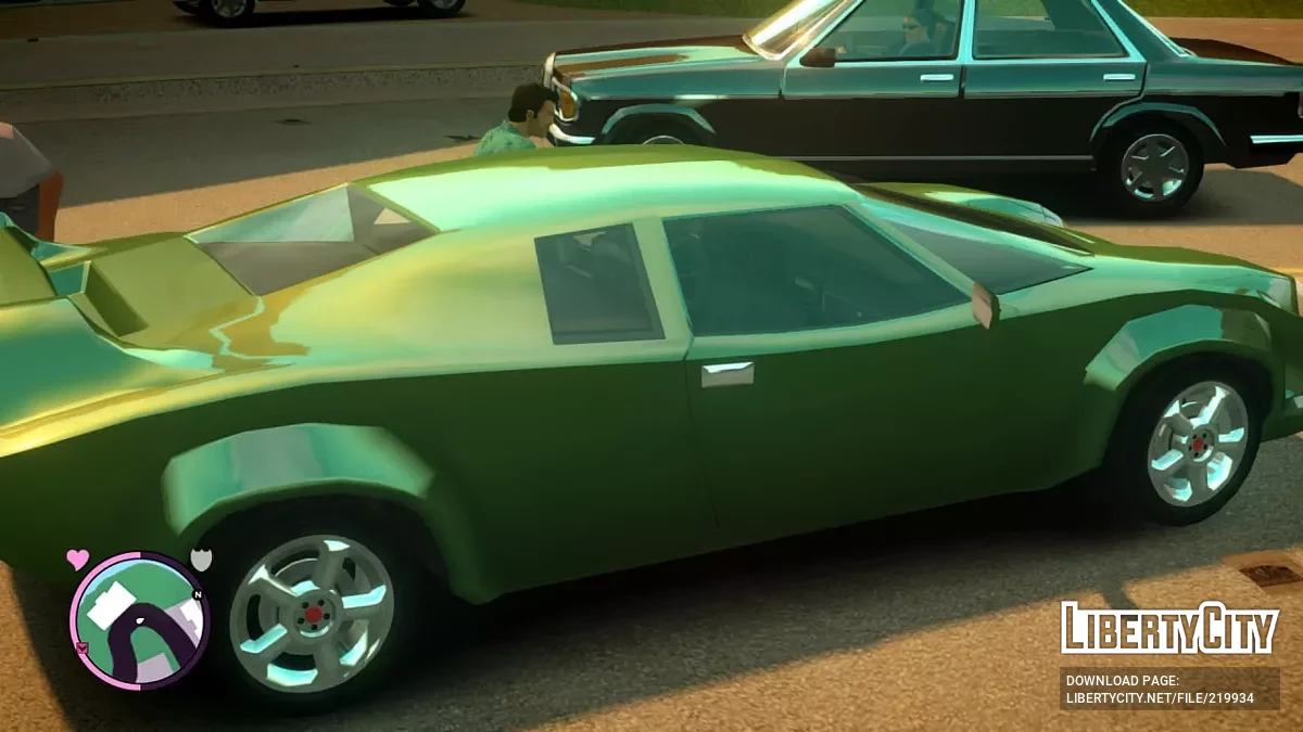 Моє особисте перетекстурування автомобіля для GTA Vice City Nextgen Edition / GTA 4