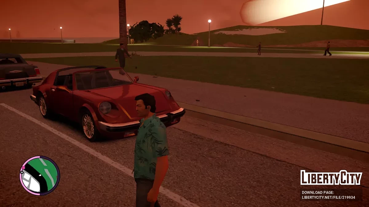 Моє особисте перетекстурування автомобіля для GTA Vice City Nextgen Edition / GTA 4