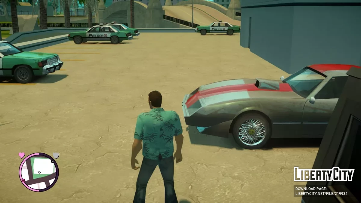 Моє особисте перетекстурування автомобіля для GTA Vice City Nextgen Edition / GTA 4