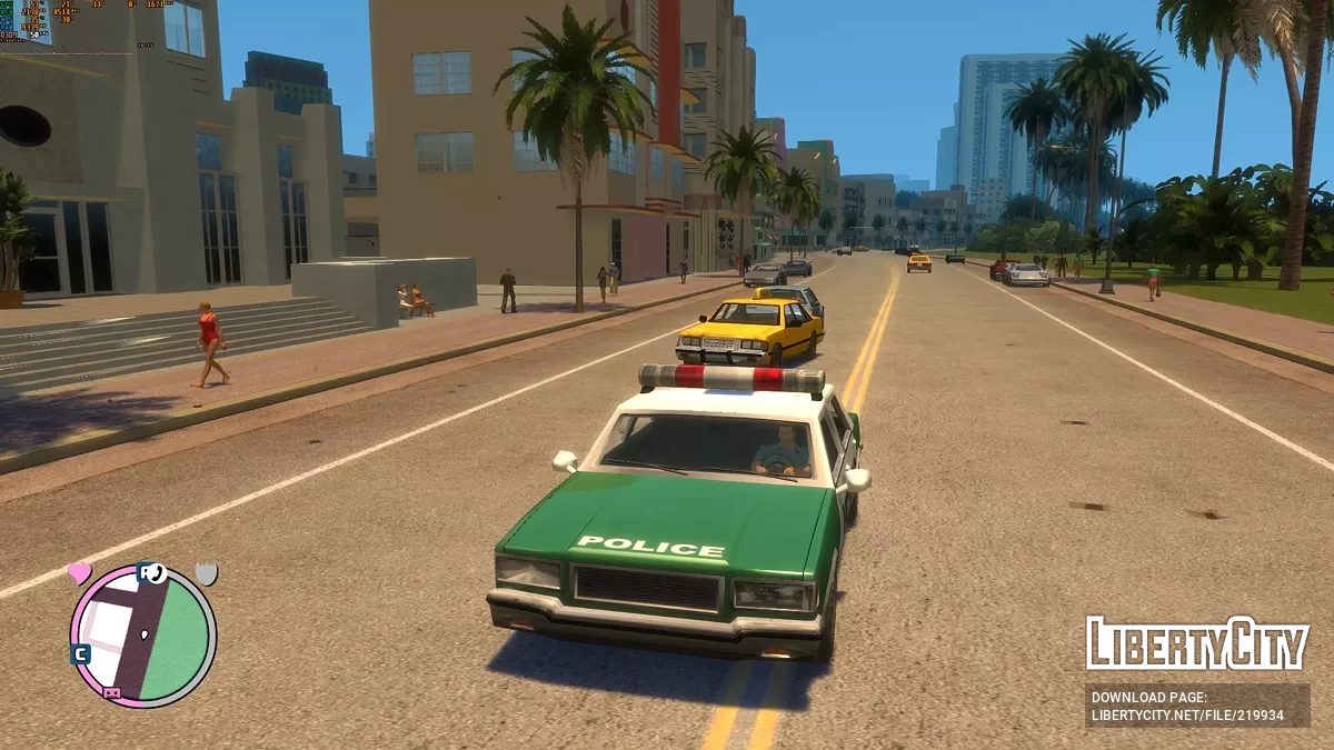 Моє особисте перетекстурування автомобіля для GTA Vice City Nextgen Edition / GTA 4