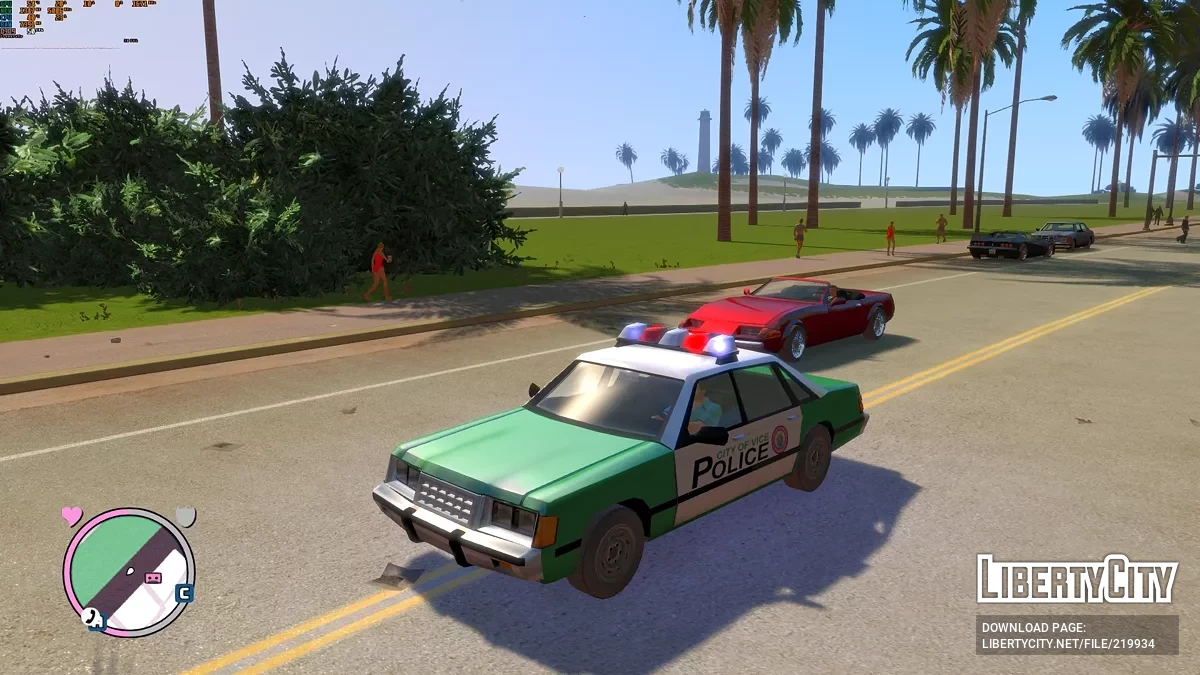Моє особисте перетекстурування автомобіля для GTA Vice City Nextgen Edition / GTA 4