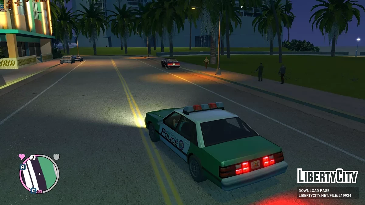 Моє особисте перетекстурування автомобіля для GTA Vice City Nextgen Edition / GTA 4