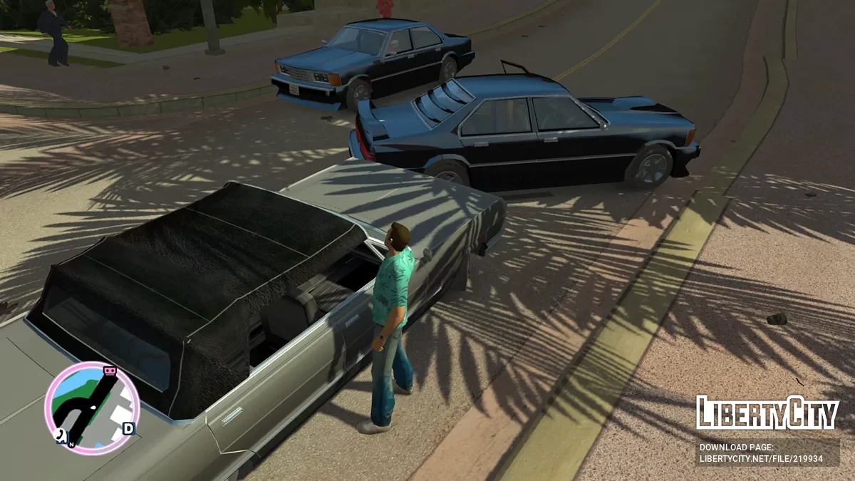 Моє особисте перетекстурування автомобіля для GTA Vice City Nextgen Edition / GTA 4