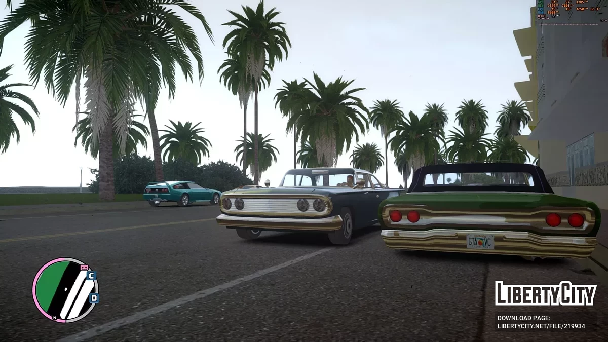 Моє особисте перетекстурування автомобіля для GTA Vice City Nextgen Edition / GTA 4