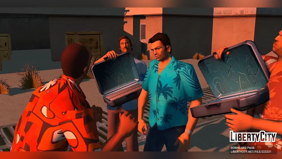 Проект перетекстурування кат-сцен: Vice City Nextgen Edition / GTA 4