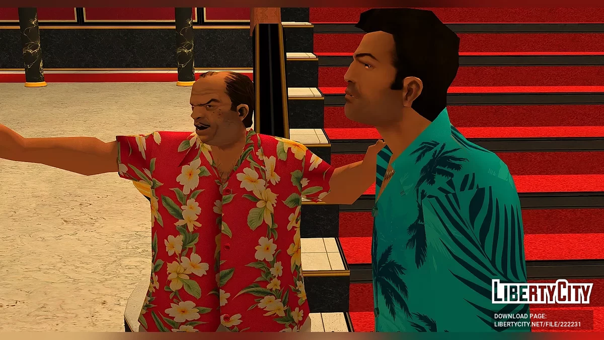 Проект перетекстурування кат-сцен: Vice City Nextgen Edition / GTA 4