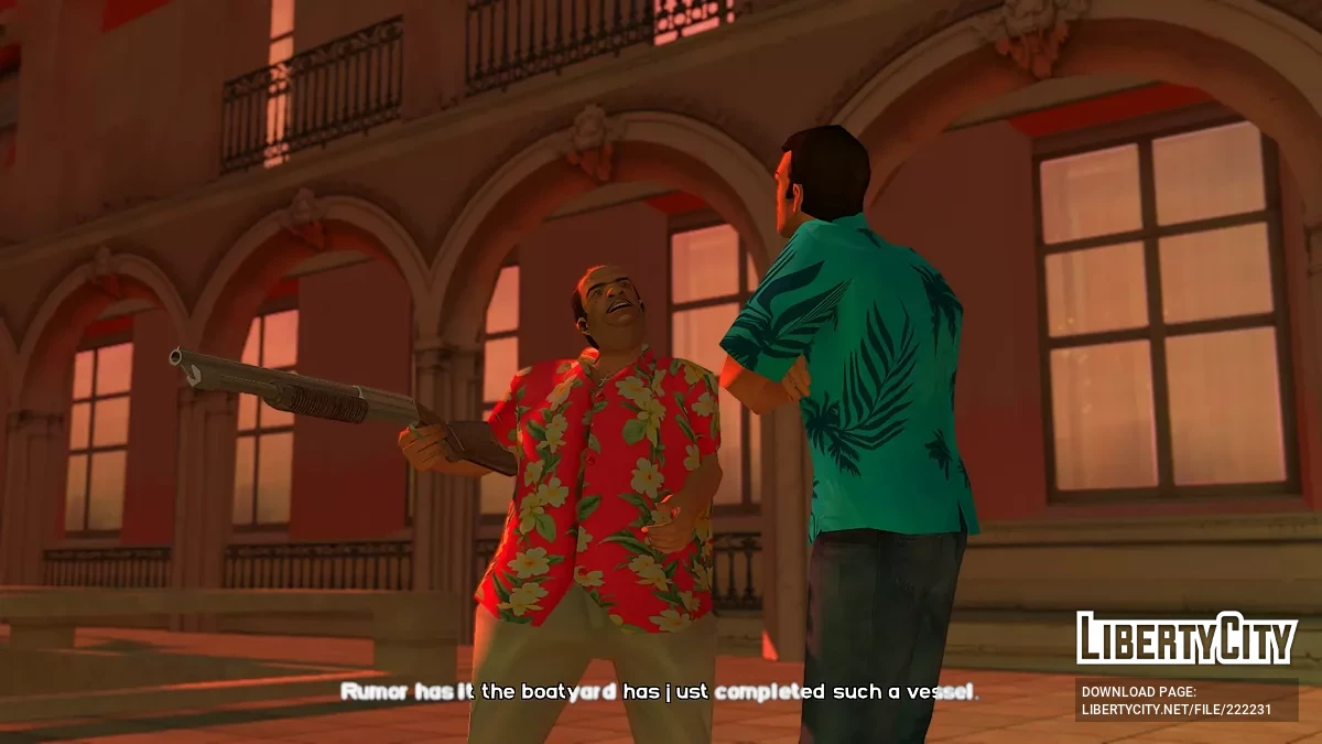 Проект перетекстурування кат-сцен: Vice City Nextgen Edition / GTA 4