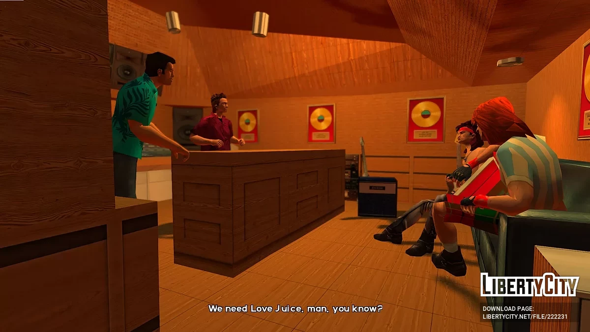 Проект перетекстурування кат-сцен: Vice City Nextgen Edition / GTA 4