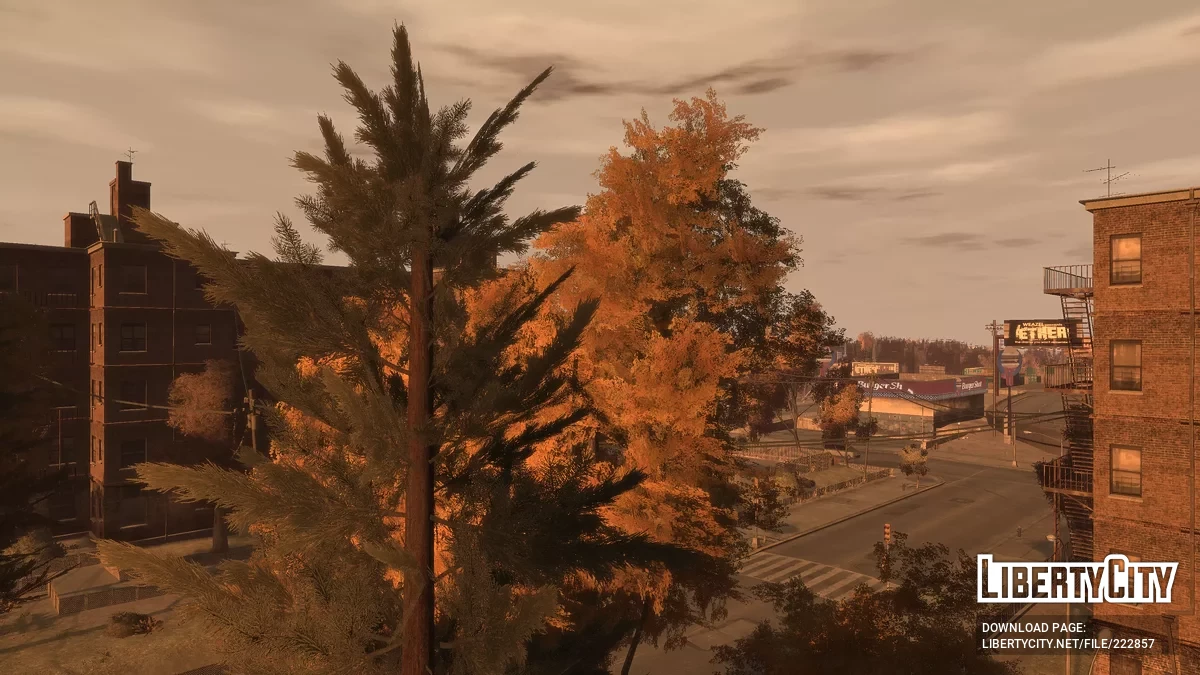 YENİDEN YAPILMIŞ AĞAÇLAR GTA IV / GTA 4