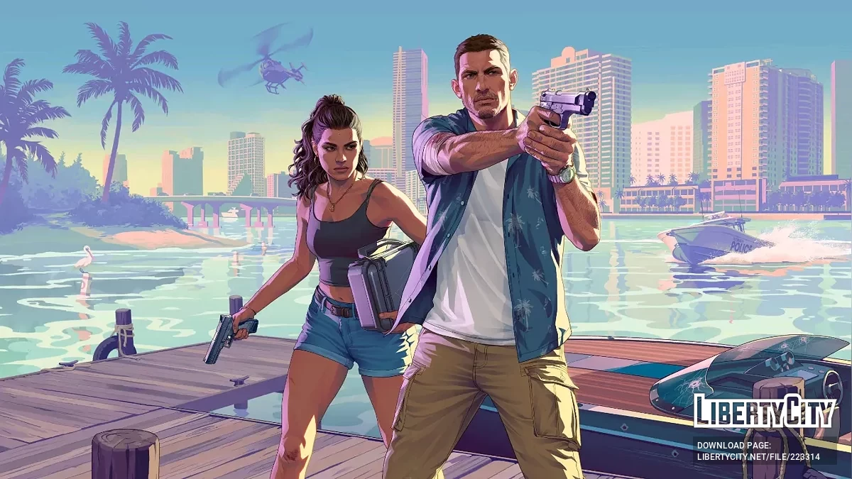 GTA 6 Завантажувальні екрани та фон головного меню / GTA 4