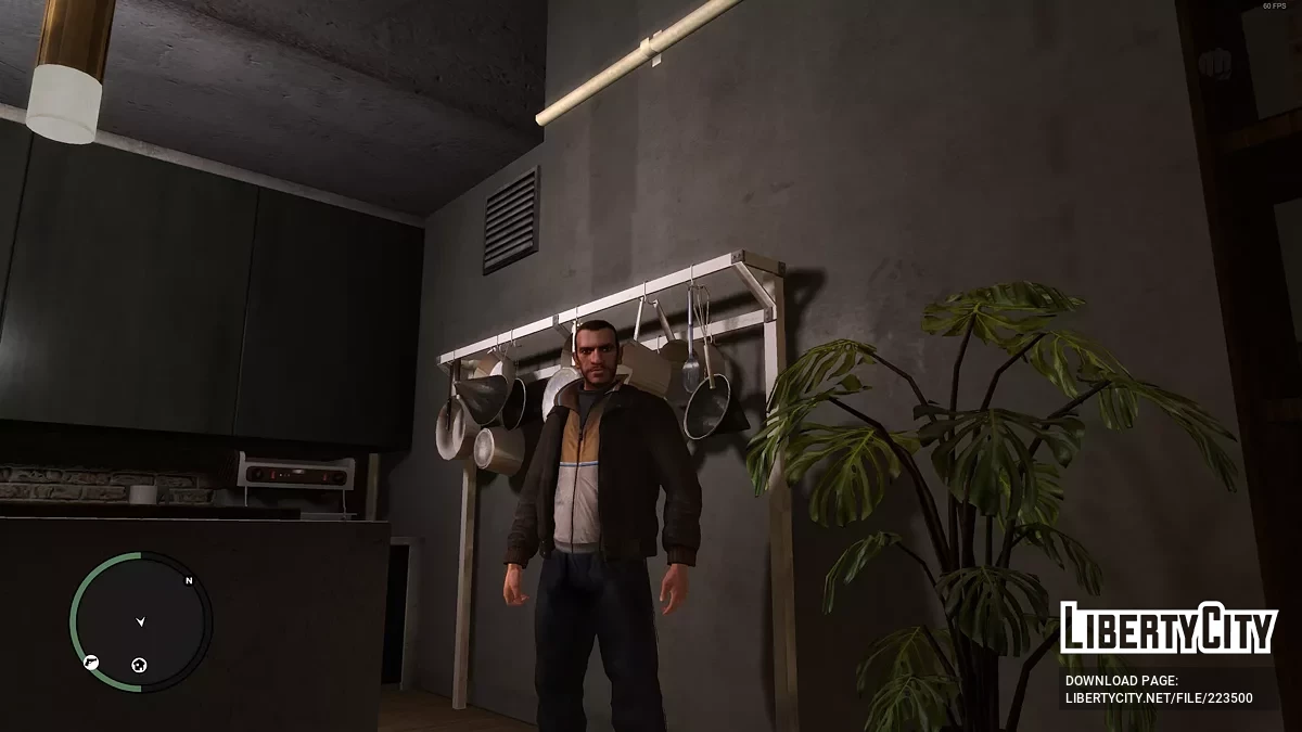 Texturas aprimoradas para Niko Bellic por Neural Network (4K) / GTA 4