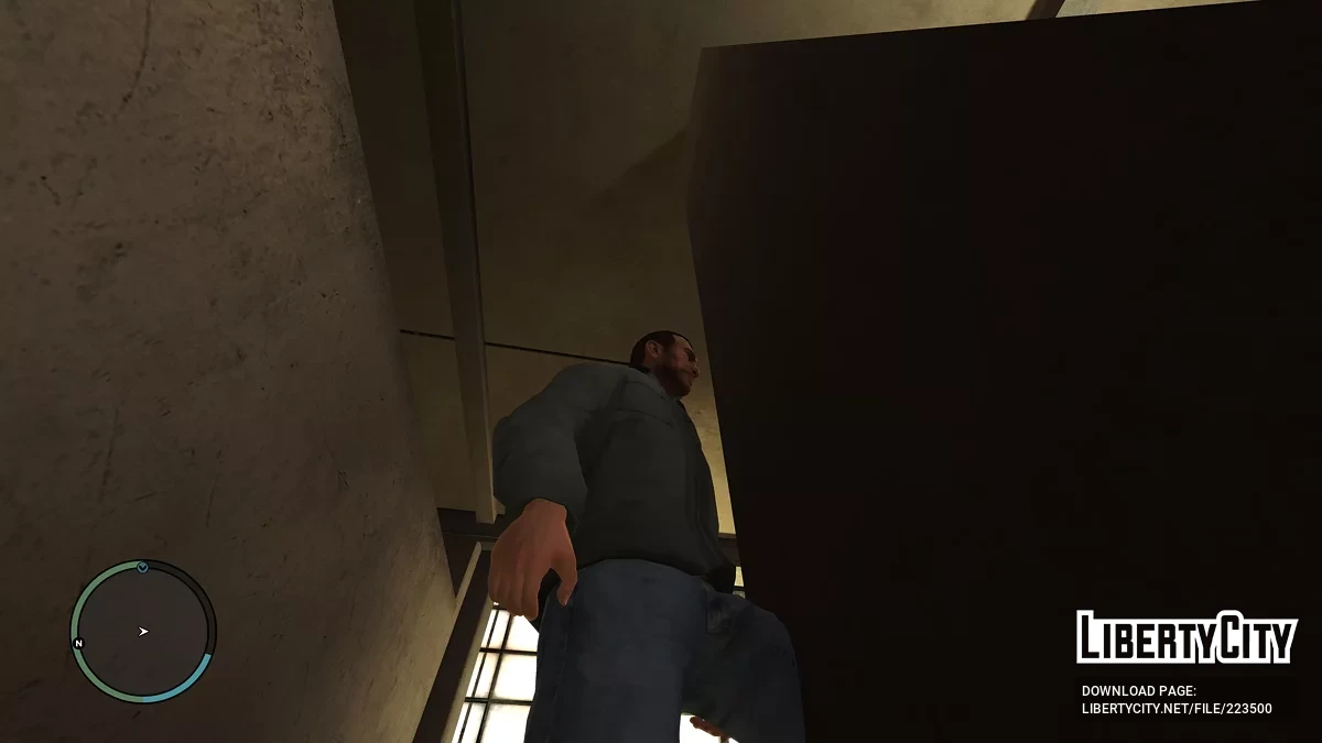 Texturas aprimoradas para Niko Bellic por Neural Network (4K) / GTA 4